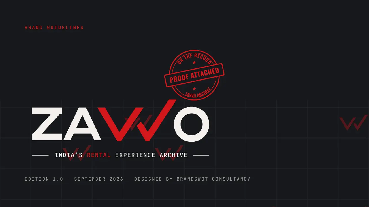 ZAVVO brand book cover